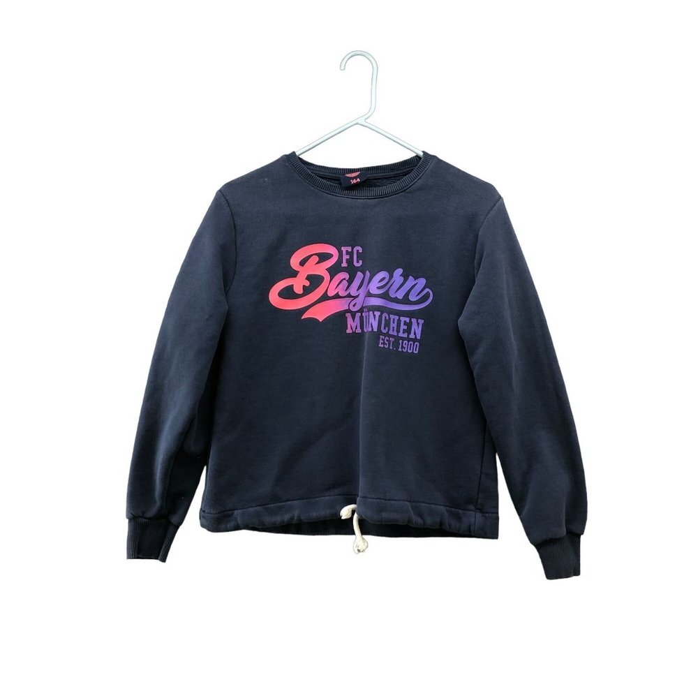 FC Bayern Munchen Sweatshirt Youth Size 164‎ cm XL Girls Futbol Soccer